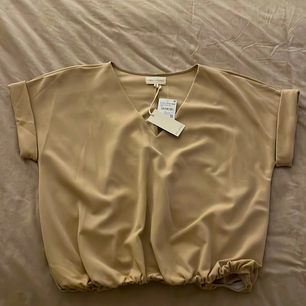 Melloday medium tan shirt